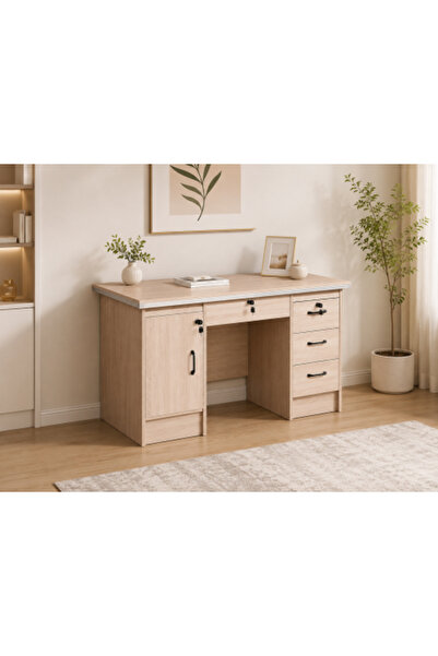 on home مكتب تنفيذي مميز للمكاتب بطول 160 سم - خشبي