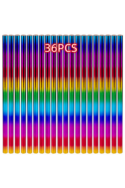 Choice1 36PCS 12-36 Pcs Four Colors Same Core Rainbow Pencils Children's Birt...