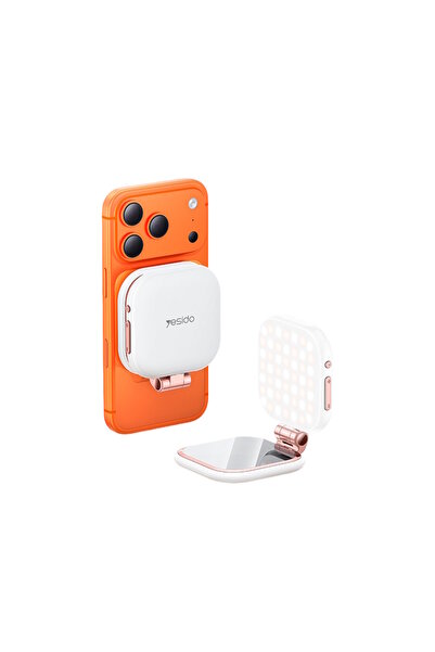 Yesido DH18 4in1 MagSafe Selfie Işığı Profesyonel Aynalı LED Telefon Işığı Ka...