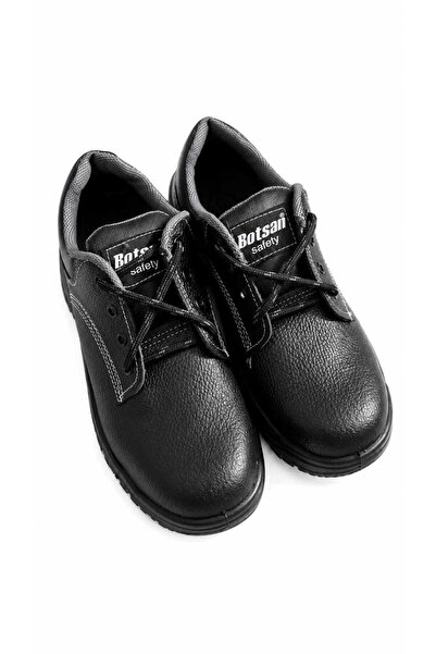 MERAL İŞ GÜVENLİĞİ Botsan Men's Black Steel Toe Work Safety Shoes