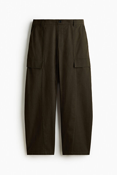 H&M Barrel Paçalı Kargo Pantolon