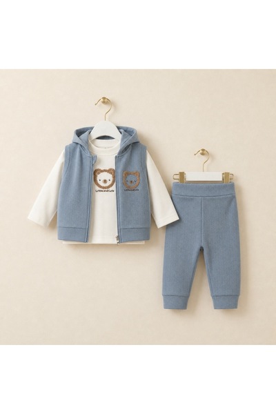 Alvadonna Baby Boy Vest Triple Set