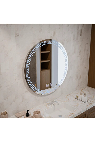 OEM Oglinda LED Rotunda, 70cm, Orhina Touch, Sistem Dezaburire, Dimabila