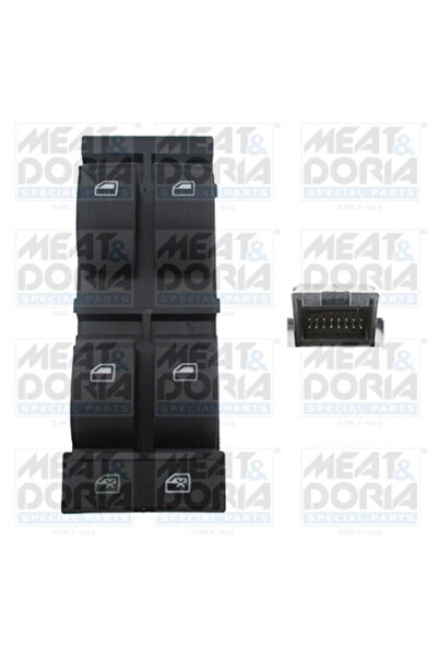 MEATDORIA Panou Comanda Geam Fata Stanga 26143 Audi A3/A6 C5/Allroad C5