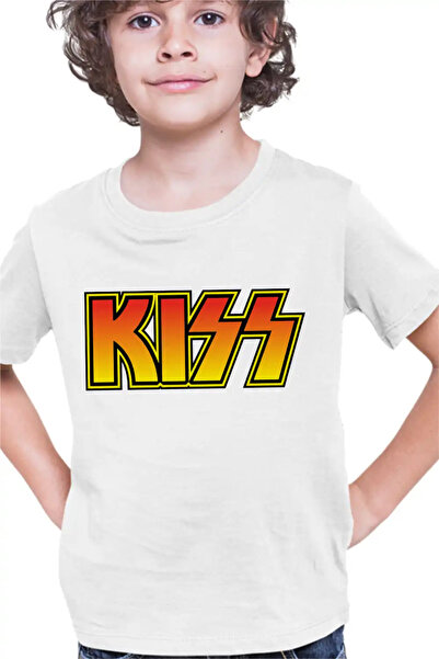 OEM Παιδικό μπλουζάκι για αγόρια Kiss Hard Rock