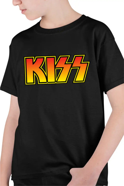 OEM Παιδικό μπλουζάκι για αγόρια Kiss Hard Rock