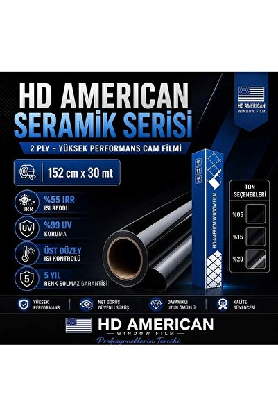 HD AMERICAN 2 Play Transparent Content Control 60% 152X5