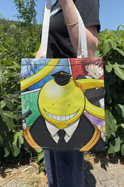 ZipZap Assassination Classroom V1 Summer Winter Double-Sided Canvas Print Tot...