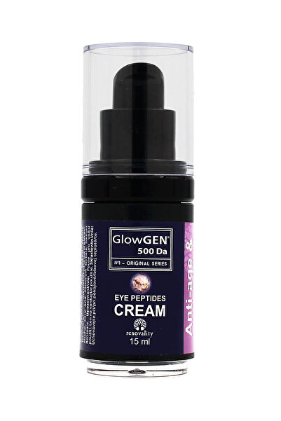 Renovality GlowGEN 500 Da Eye Peptides Cream – cremă de ochi cu peptide, 15 ml