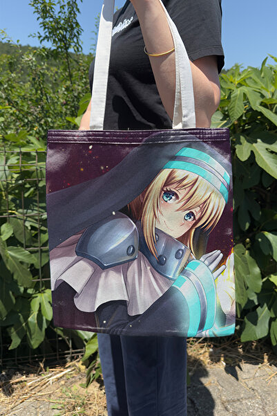 ZipZap Fire Force V2 Summer Winter Double Sided Canvas Print Tote Bag Anime Bag