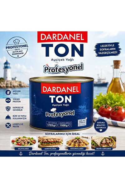 Dardanel 1705 gr ayçiçek yağlı
