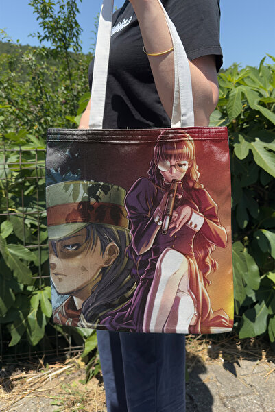 ZipZap Black Lagoon V4 Summer Winter Double Sided Canvas Print Tote Bag Anime...