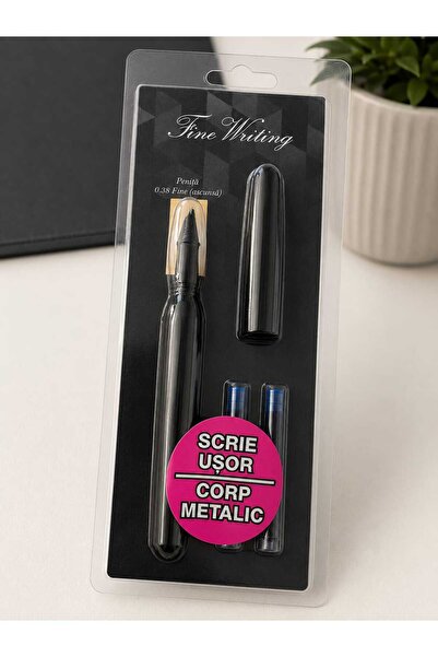 Generic Brand Stilou Fine Writing cu 2 rezerve de cerneală
