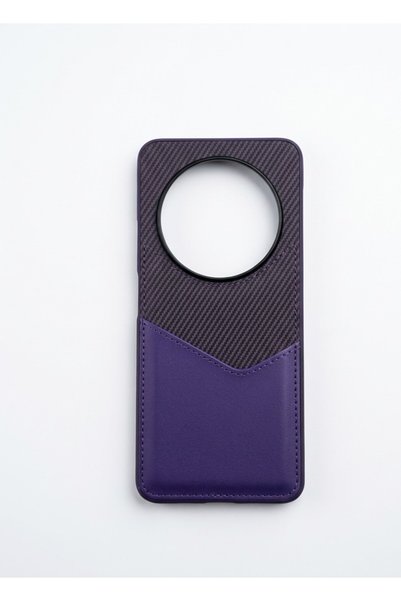 kılıfınbenden Redmi 14 C Purple Case with Card Holder