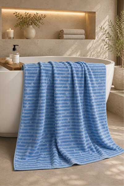 TAYA HOME منشفة حمام كبيرة الحجم 100×200 سم، 100% قطن، ناعمة وماصة، منشفة فاخ...