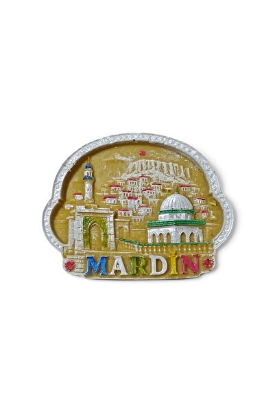 Genel Markalar Mardin magneti polyester kabartma hediyelik magnet