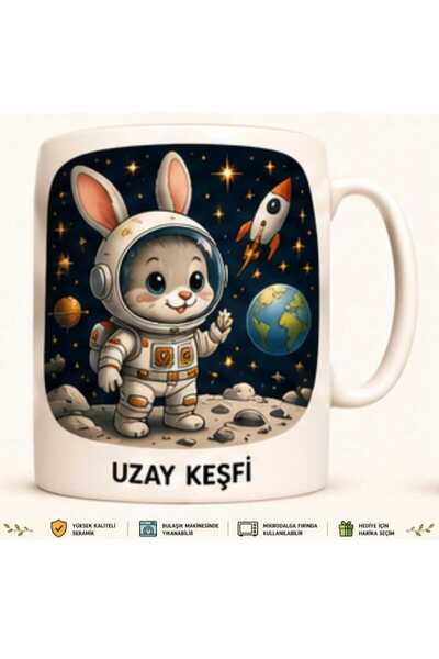 Rana İkra Art Rabbit Space Exploration Trophy
