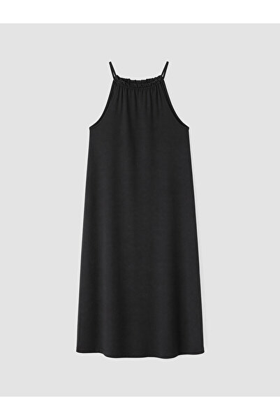 LC Waikiki Trendlucky Plus Size Halter Neck Dress with Difference