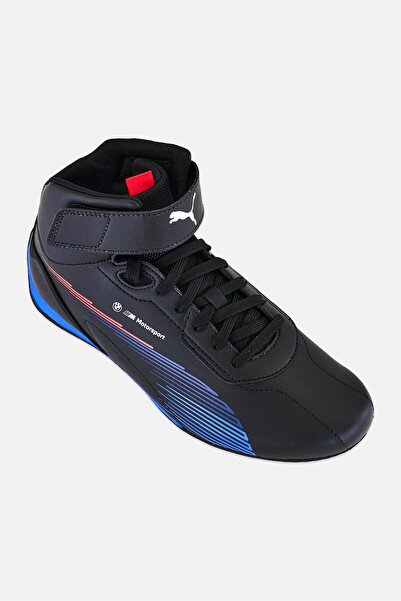 Puma x BMW Men Neo Cat Mid 2,0 Lace Up Outdoor Shoes, Black
