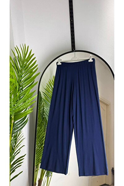ÖZNE BUTİK Women's 100% Cotton Stretch Fabric Penya Pants