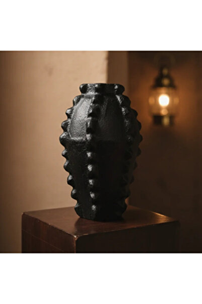 Generic Brand Ma-Pm-A25-05 Handmade Decorative Piece - 35X35X50 cm - Black