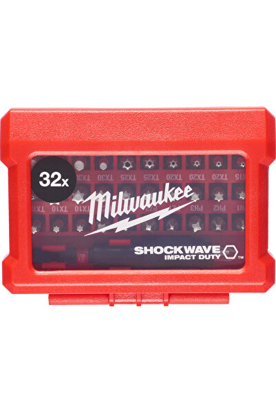 Generic Brand 4932464240 مجموعة أدوات SHOCKWAVE IMPACT DUTY مكونة من 32 قطعة