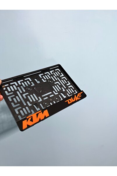 3ALAZERPLEKSİ KTM DUKE PLEKSİ MOTOR PLAKALIĞI