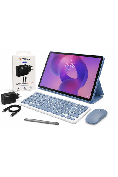 LENOVO Idea Tab 8GB 128GB 11" 2.5K Tablet+Kılıf+Kalem -KLAVYE +ŞARJ ADAPTÖRÜ