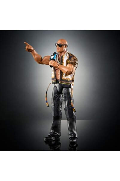 mattel WWE Elite Μεγαλύτερες Συλλογές 10 Αρθρωτή Φιγούρα The Rock (Τελικός Αφ...