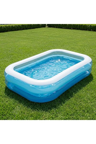 Jilong Giant Blue-Green Dikdörtgen Şişme Havuz 305 cm x 183 cm x 50 cm 51645