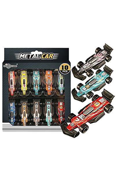 OEM Αυτοκινητάκια Μεταλλικά Free Wheels 10τεμ 17x17cm ToyMarkt 902392