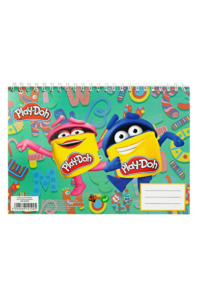 OEM Μπλοκ Ζωγράφικης Σπιράλ Play Doh Α4, Gim 320-20004 - Pack 18 pcs