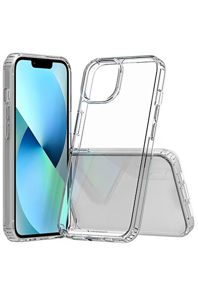 OEM Θήκη TPU Σιλικόνης 2mm (Προστασία Κάμερας) για iPhone 14 - Διαφανής