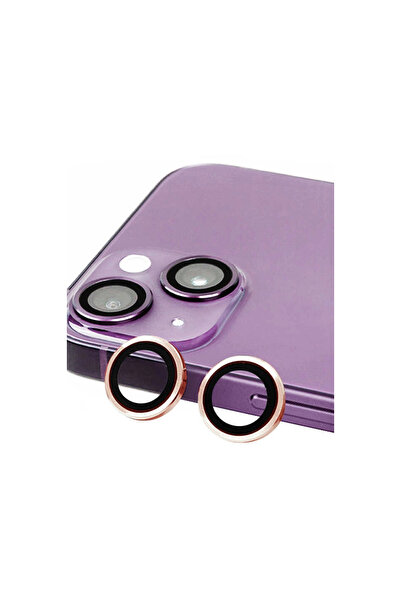 Generic Brand iPhone 13 Raze Metal Camera Lens - Pink