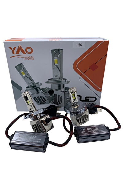 OEM LED Λάμπες 2 ΤΜΧ H4 CHROME CHAOS 60W 6000K CANBUS ΥΛΟ.