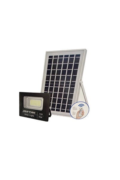 OEM Ηλιακός προβολέας LED 50 Watt με φωτοβολταϊκό πάνελ και Τηλεχειριστήριο -