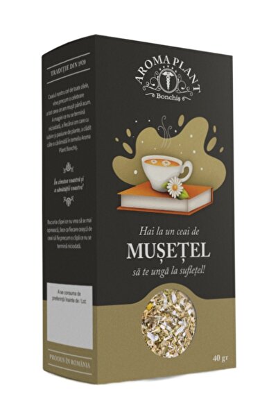 Aroma Plant Ceai Musetel (Chamomilla recutita), 100% , fara aditivi sau pesti...