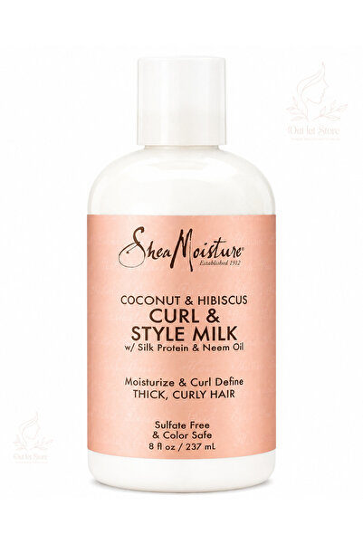 Shea Moisture Coconut & Hibiscus Hair Styling & Curling Milk - 237ml