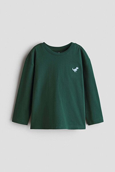 H&M Printed long-sleeved T-shirt