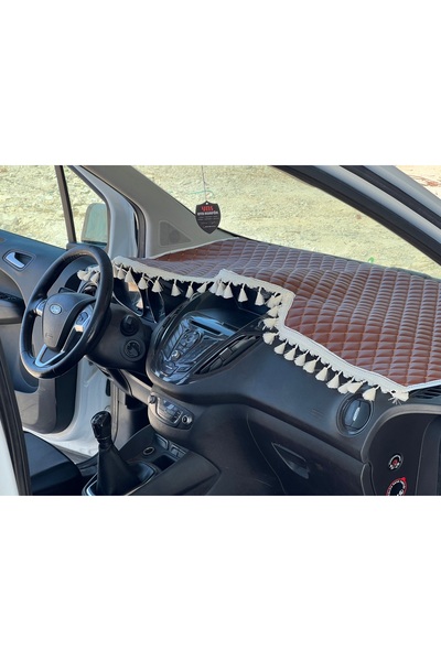 ncotodizayn Ford TOURNEO COURİER Torpido örtüsü taba renk
