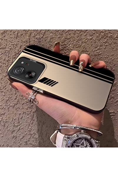 PATTERNOVA Mi 13T Pro/Mi 13T Uyumlu Yüksek kaliteli yarış çizgili düz baskılı...