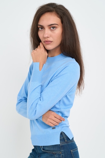Kenvelo - Pulover dama de culoare uniforma