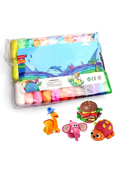 Home Smart Air Dry Modeling Super Clay Kit 36 Colors Toys for Boys and Girls ...