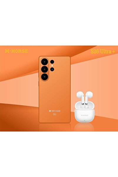 M HORSE هاتف M-Horse S26 Ultra+ الذكي، ذاكرة وصول عشوائي 12 جيجابايت وسعة تخز...
