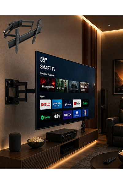 EkoAlışverişDünyam 32 55 İnç Televizyon Askı Aparatı Duvara Monte Hareketli T...