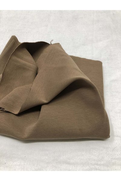 Yiğit Kumaş Ribana Fabric, Piece 30X160 cm - Brown