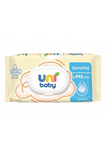 Uni Baby Sensitive Perfume-Free Wet Wipes, 90 Pieces