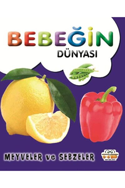 0-6 Yaş Yayınları Baby's World Fruits and Vegetables