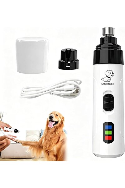 LinJie Pet Nail Grinder,Electric Dog Cat Nail Trimmers,With Replacement Grind...