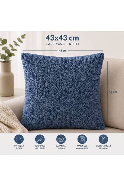 essense Home&Living غطاء وسادة بوهيمي 2 قطعة 43x43